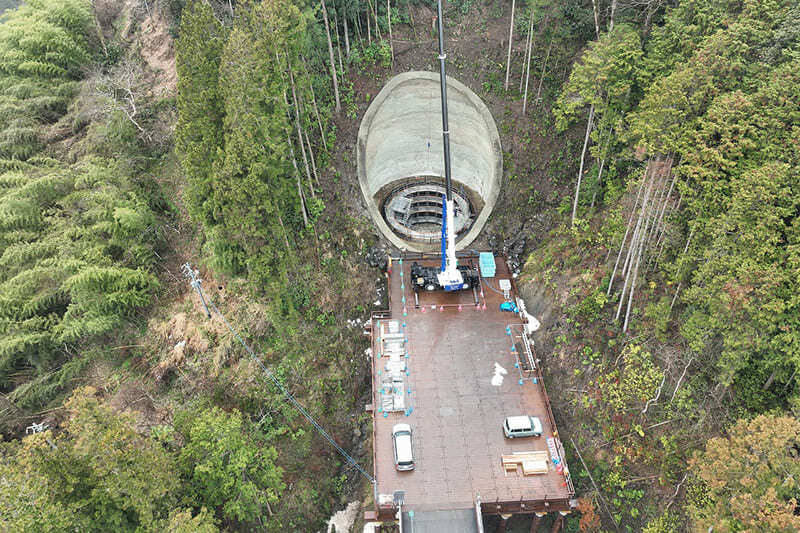 P2橋脚　工事写真